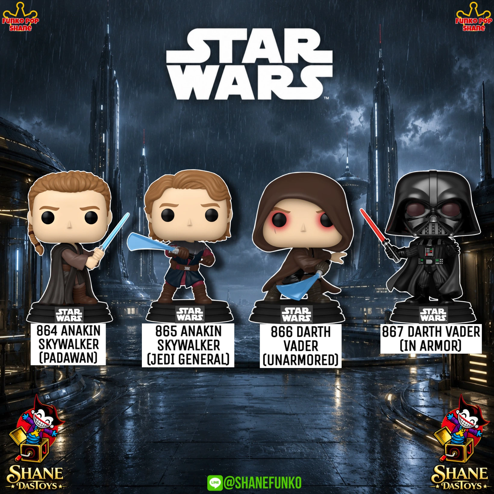 Star Wars Anakin to Darth Vader